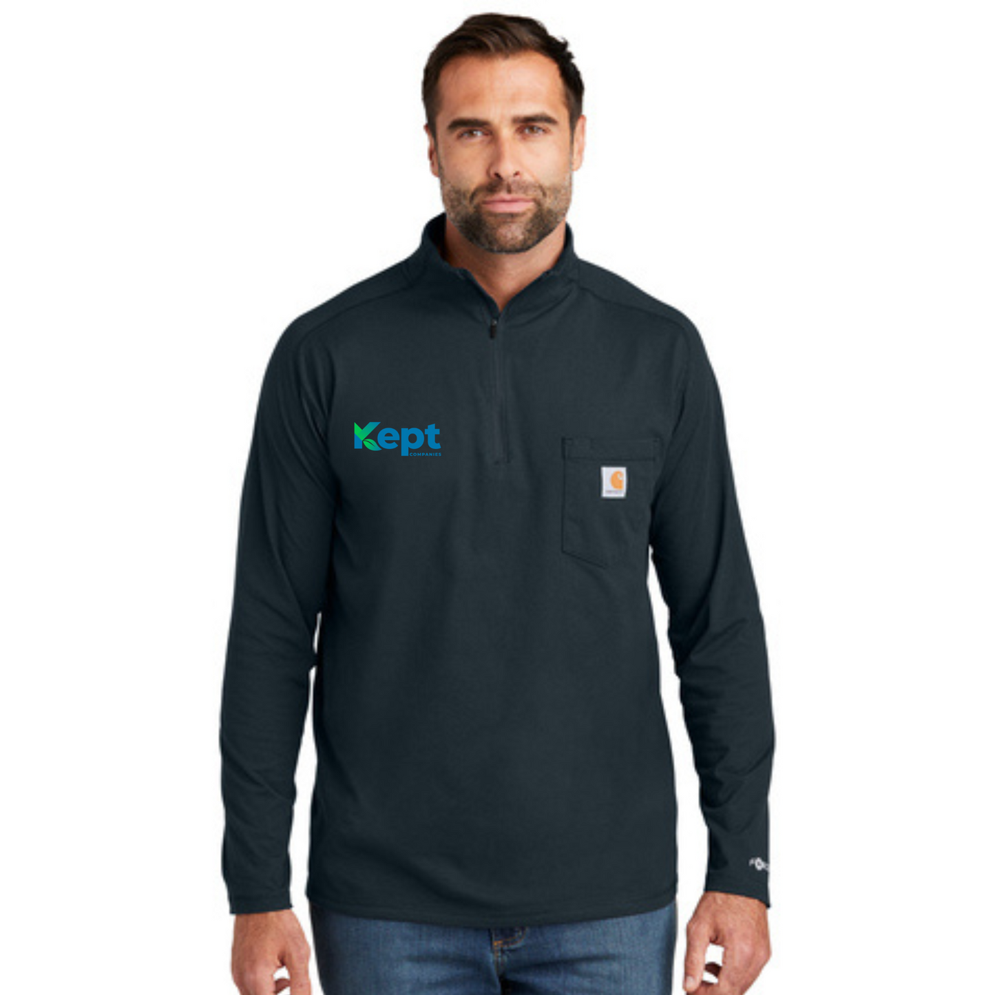 Carhartt Force® 1/4-Zip Long Sleeve T-Shirt