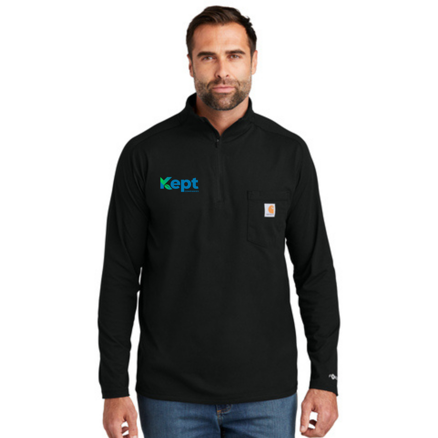 Carhartt Force® 1/4-Zip Long Sleeve T-Shirt