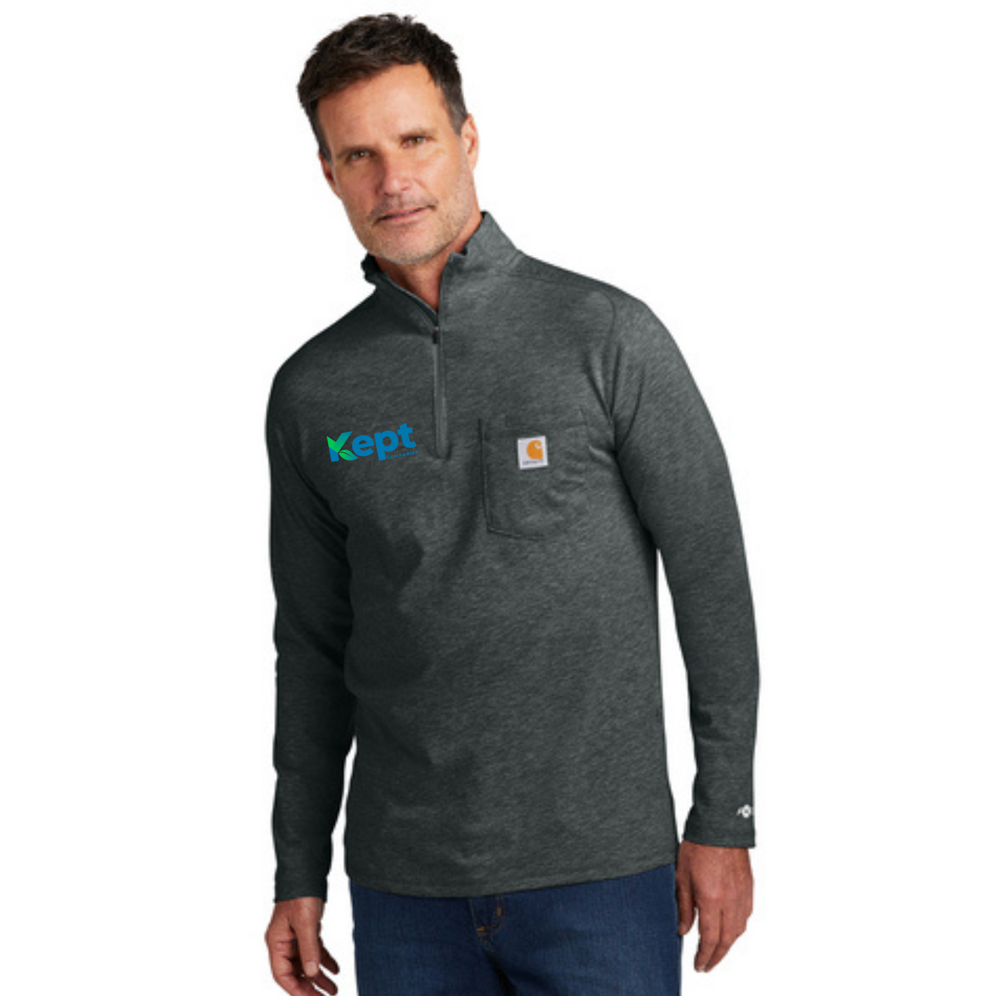 Carhartt Force® 1/4-Zip Long Sleeve T-Shirt
