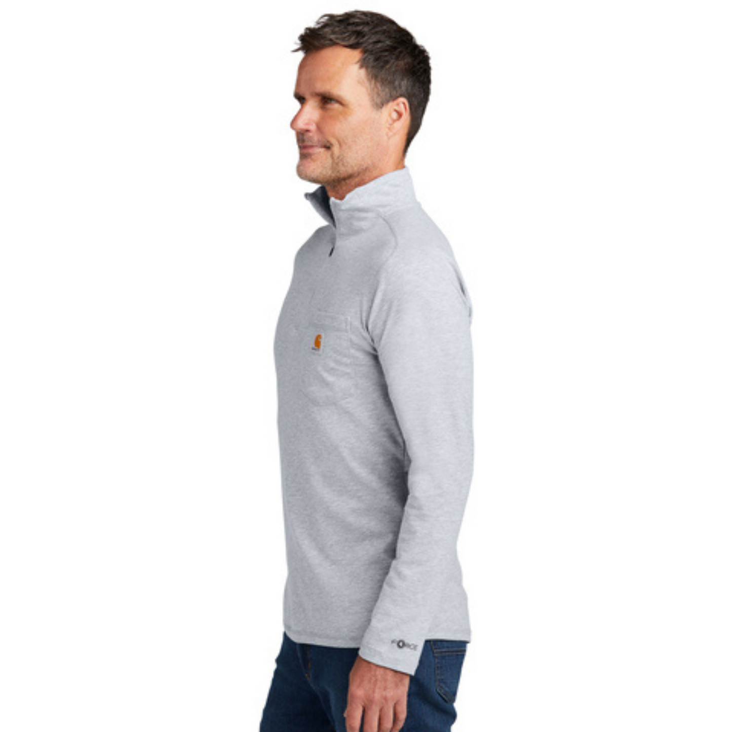 Carhartt Force® 1/4-Zip Long Sleeve T-Shirt