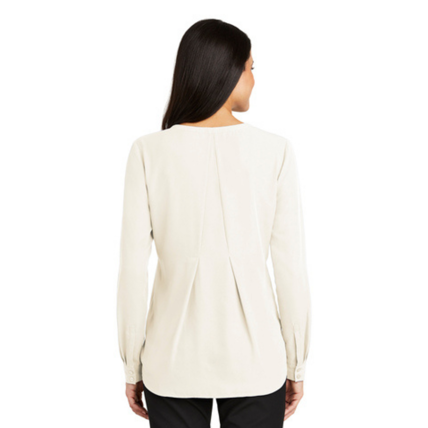 Port Authority ® Women's Long Sleeve Button-Front Blouse