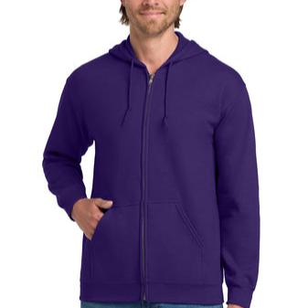 Fleece Zip Up With Hood