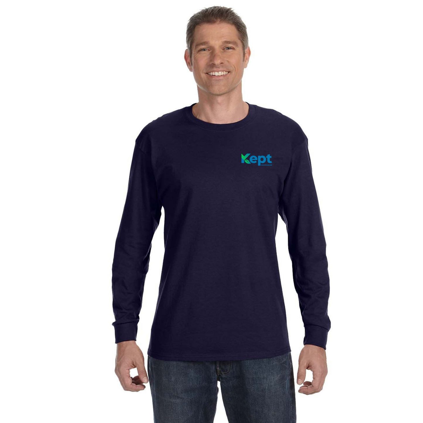 Adult Long Sleeve Cotton T-Shirt