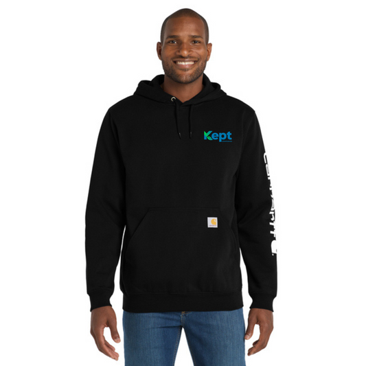 Carhartt® Midweight Hooded Logo Sweatshirt