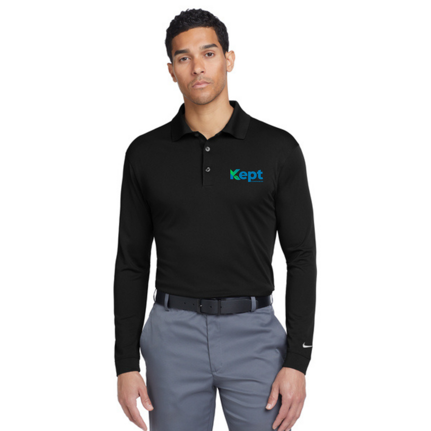 Nike Long Sleeve Dri-FIT Stretch Tech Polo