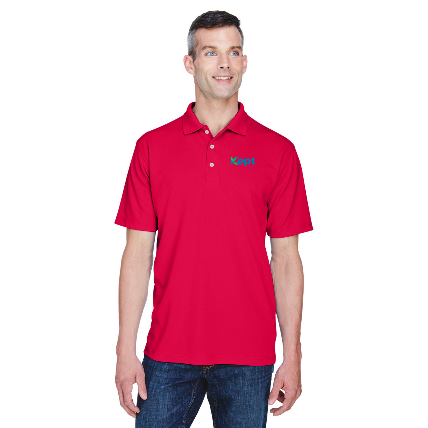 UltraClub Men's Performance Polo